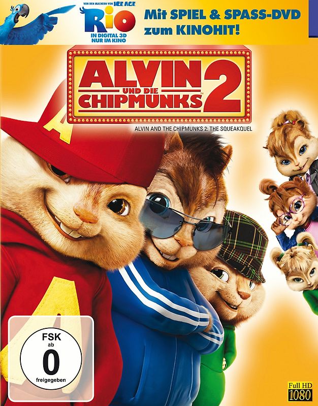 Alvin und die Chipmunks 2 Blu-ray Disc