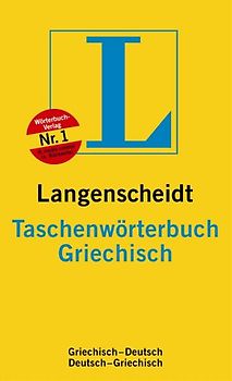 Langenscheidt Taschenwörterbuch Griechisch. Griechisch-Deutsch/Deutsch-Giechisch