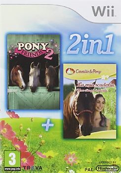 Pony Friends 2 + La mia scuderia - Una vita per i cavalli [IT Import] Nintendo Wii