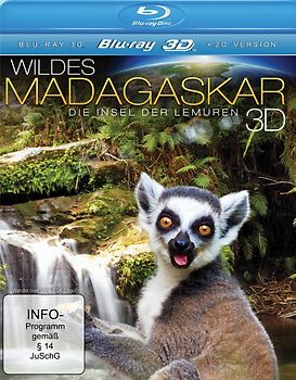 Wildes Madagaskar - Die Insel der Lemuren 3D 3D Blu-ray Disc