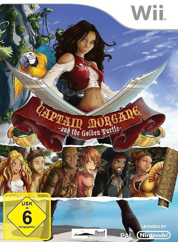 Captain Morgane and the Golden Turtle Nintendo Wii