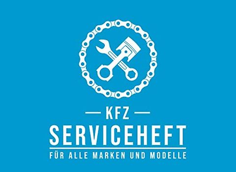 Serviceheft KFZ - Scheckheft: Universal für alle PKW Marken und Modelle - Taschenformat ~A5 quer - 60 Seiten