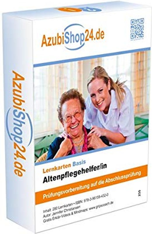 Lernkarten Altenpflegehelfer /in, Altenpflege Helfer