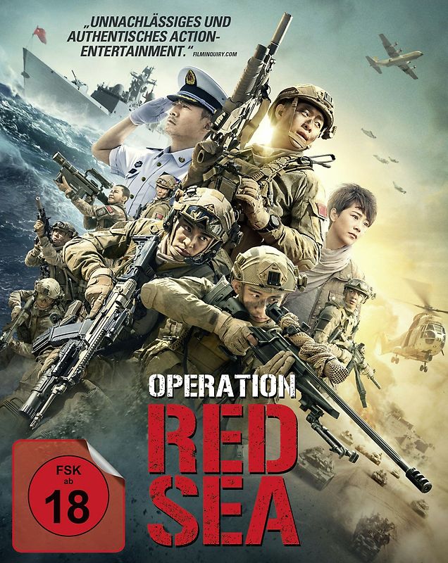 Operation Red Sea Blu-ray Disc