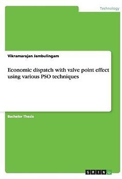 Economic dispatch with valve point effect using various PSO techniques