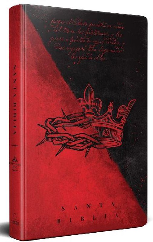 Biblia Rvr 1960 Letra Grande Tamaño Manual, Tapa Dura Doble Corona / Spanish Bible Rvr 1960 Handy Size Large Print Hardcover Double Crown
