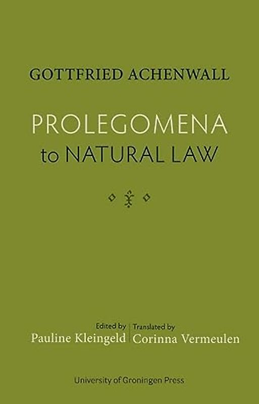 Prolegomena to Natural Law