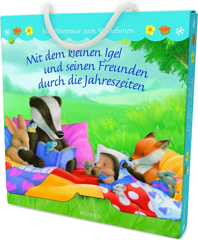 Mit dem kleinen Igel und seinen Freunden durch die Jahreszeiten