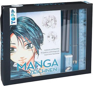 Kreativ-Set Manga zeichnen