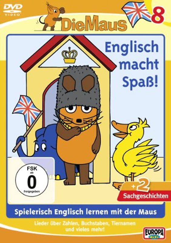 Die Maus 8 - Englisch macht Spaß! DVD
