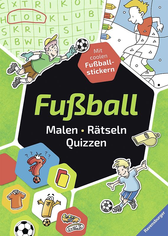 Fußball. Malen - Rätseln - Quizzen