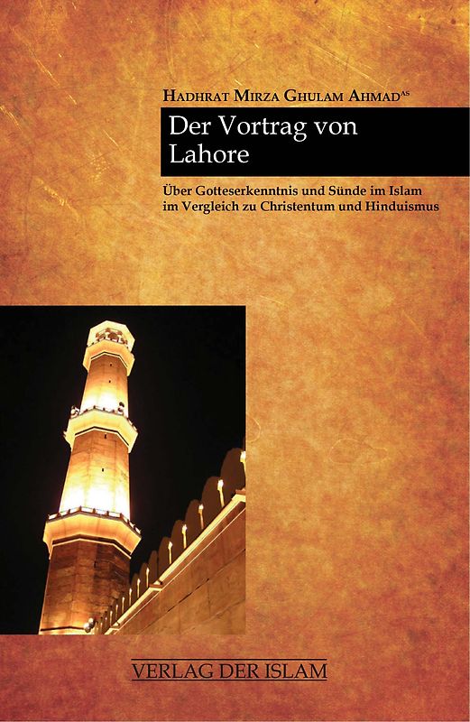 Der Vortrag von Lahore