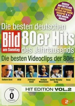 BamS - Die besten deutschen 80er Hits des Jahrtausends - Hit Edition Vol. 2 DVD