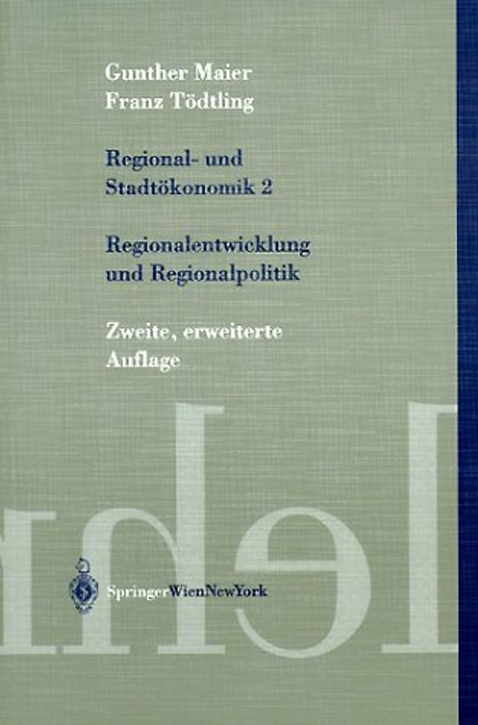 Regional- und Stadtökonomik II