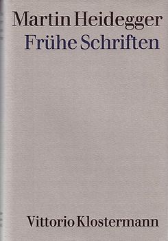 Frühe Schriften / Frühe Schriften