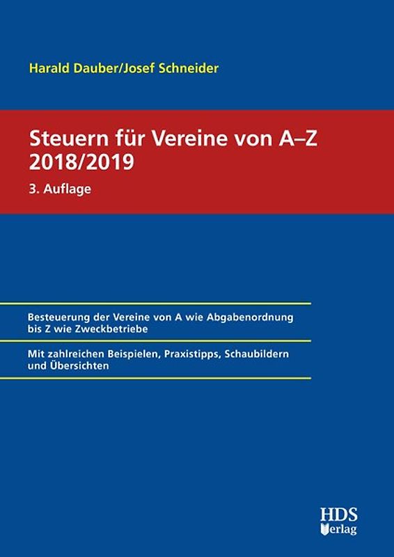 Steuern für Vereine von A-Z 2018/2019