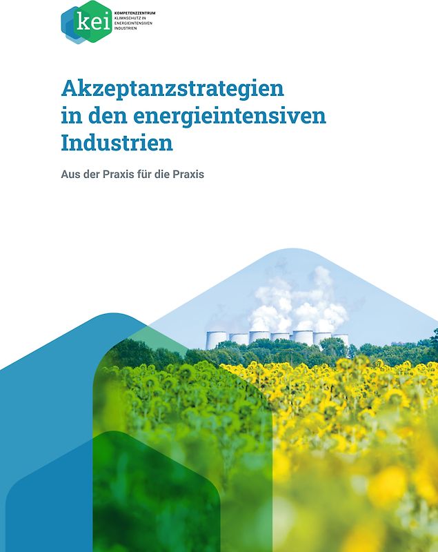 Akzeptanzstrategien in den energieintensiven Industrien