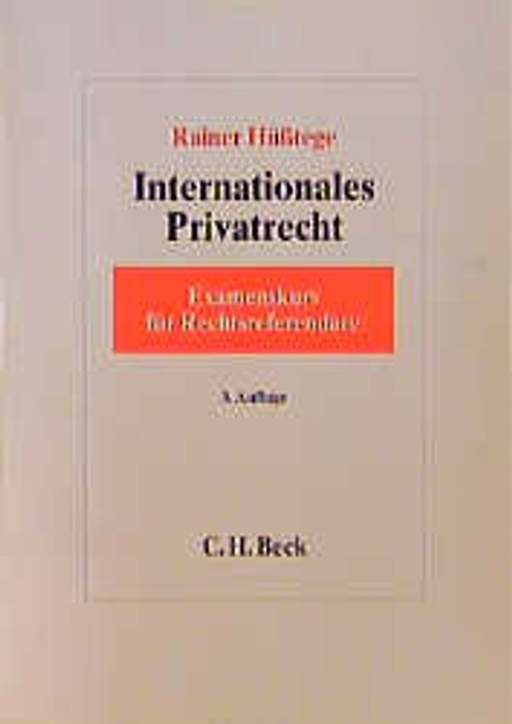 Internationales Privatrecht