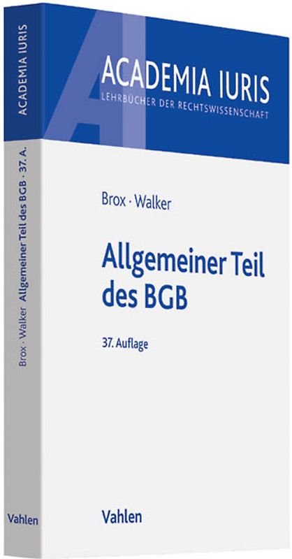 Allgemeiner Teil des BGB