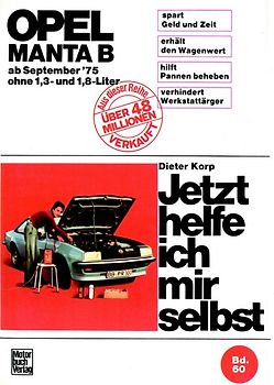 Opel Manta B (75-88) ohne 1,3 und 1,8 Liter