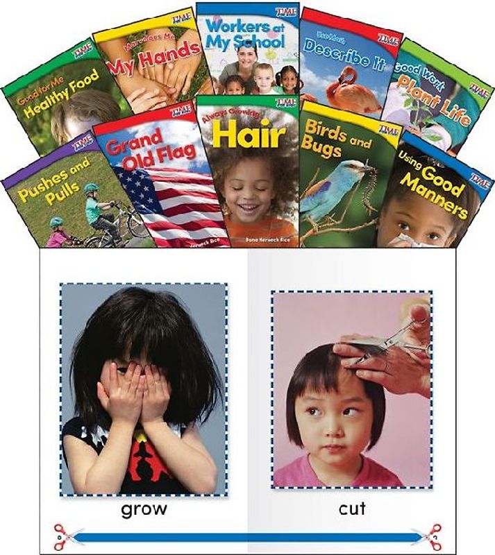 Time for Kids(r) Informational Text Grade K Readers Set 1 10-Book Set