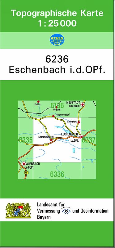 TK25 6236 Eschenbach i.d.OPf.