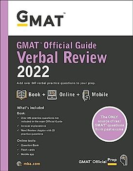 GMAT Official Guide Verbal Review 2022: Book + Online Question Bank
