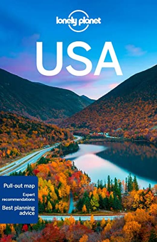 Lonely Planet USA 12: JFK Airport Pull-out Card / Road-trips Planning / Expert Advice (Travel Guide)