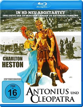Antonius und Cleopatra - Kino Langfassung+Extended Blu-ray Disc