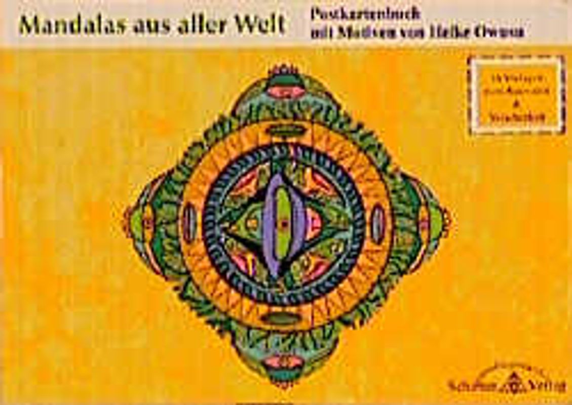 Mandalas der Welt. Mandala-Postkarten-Buch