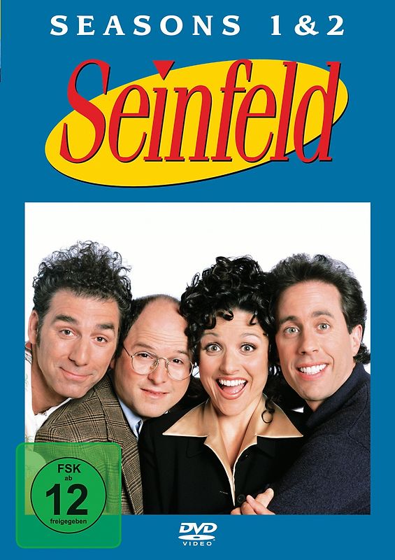 Seinfeld - Season 1 + 2 (4 DVD's) DVD