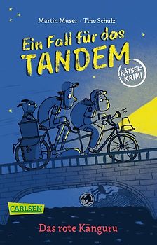 Ein Fall für das Tandem – Das rote Känguru, Rätselkrimi ab 9 Jahren (Detektivgeschichte mit Wimmel-, Such- und Denkrätseln zum Knobeln und Lösen des Falls)