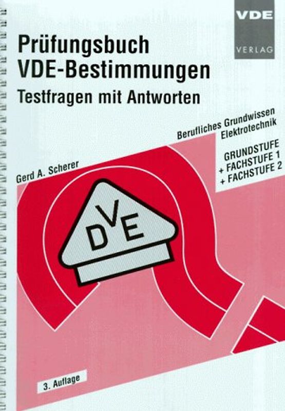 Prüfungsbuch VDE-Bestimmungen