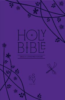 Holy Bible: English Standard Version (ESV) Anglicised Purple Compact Gift edition with zip