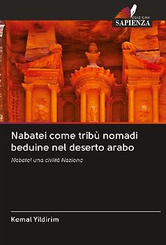 Nabatei come tribù nomadi beduine nel deserto arabo