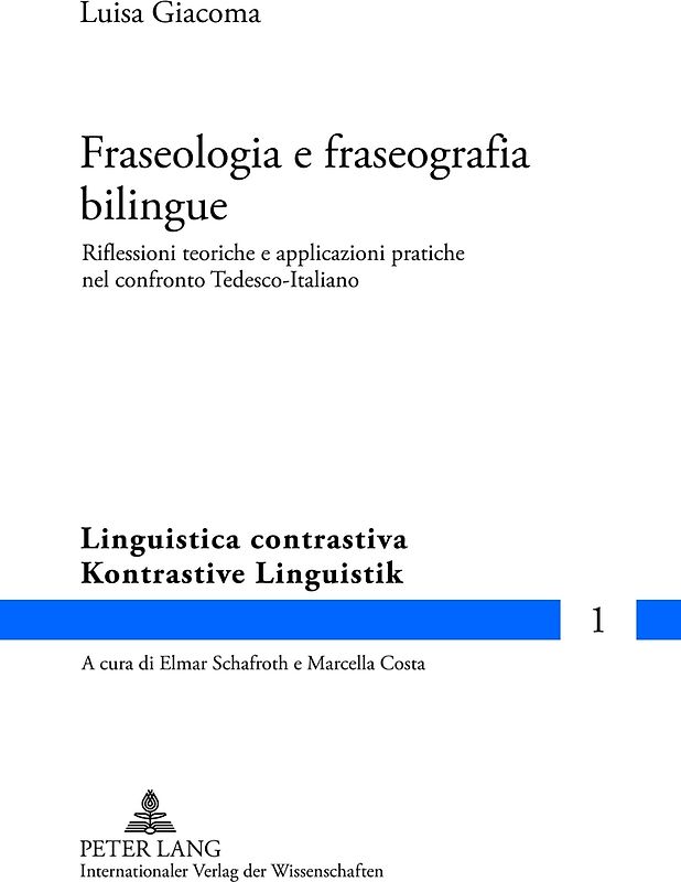 Fraseologia e fraseografia bilingue