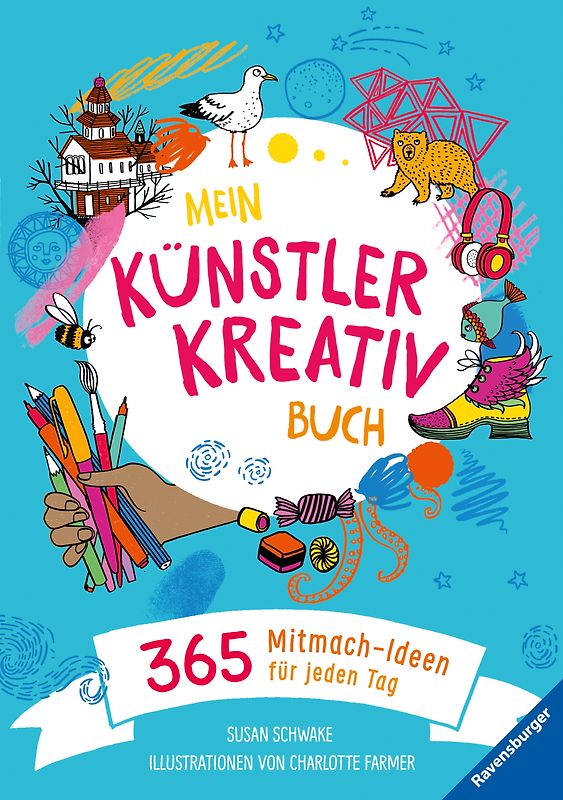 Mein Künstler Kreativbuch Journal Kunst für jeden Tag