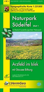 Naturpark Südeifel /Arzfeld im Islek mit Stausee Bitburg (WR)