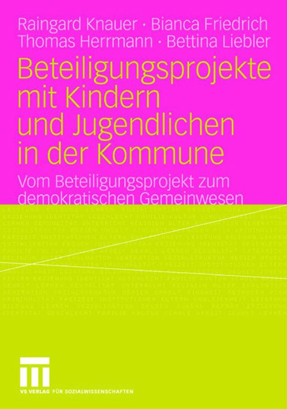 Beteiligungsprojekte mit Kindern und Jugendlichen in der Kommune