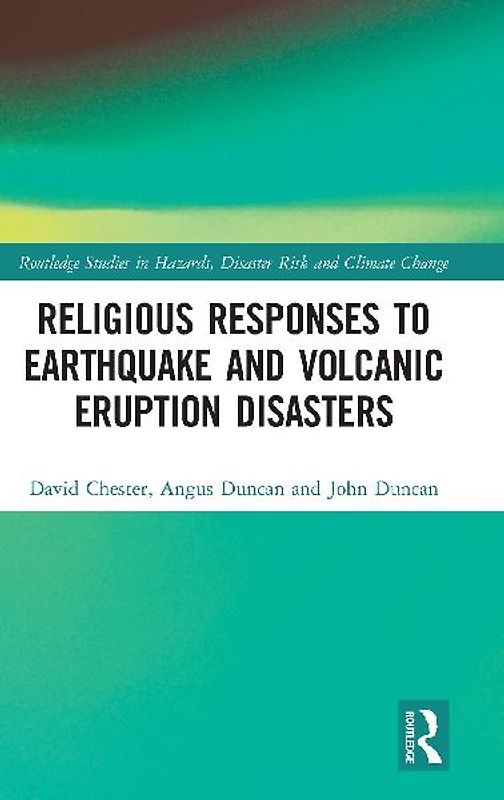 Religious Responses to Earthquake and Volcanic Eruption Disasters
