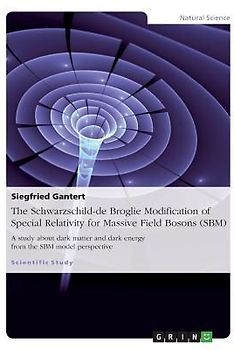 The Schwarzschild-de Broglie Modification of Special Relativity for Massive Field Bosons (SBM)