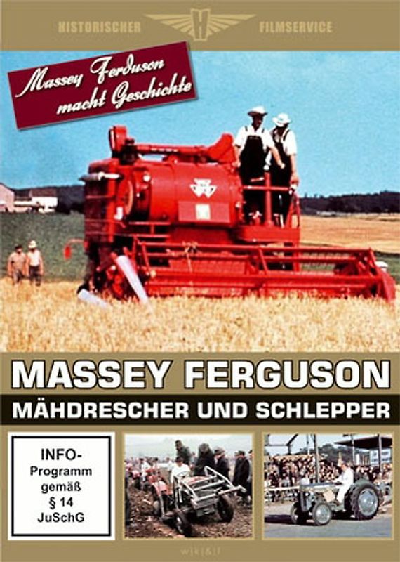 Massey Ferguson - Mähdrescher und Schlepper DVD