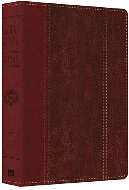 Large Print Study Bible-KJV