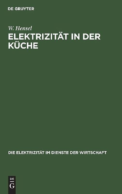 Elektrizität in der Küche
