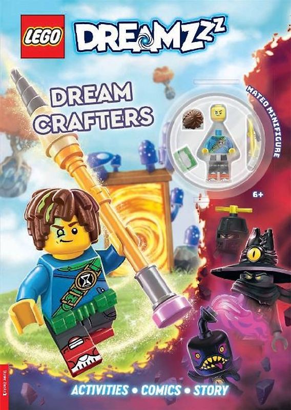 LEGO® DREAMZzz(TM): Dream Crafters Activity Book  (with Mateo LEGO® minifigure)