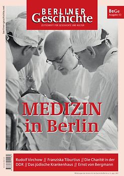 Berliner Geschichte - Zeitschrift für Geschichte und Kultur