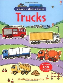 Trucks Sticker Book (First Sticker Books) - Taplin, Sam