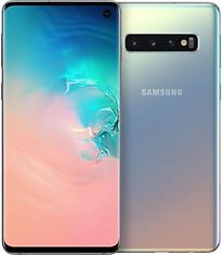 Image of Samsung Galaxy S10 Dual SIM 128GB zilver (Refurbished)