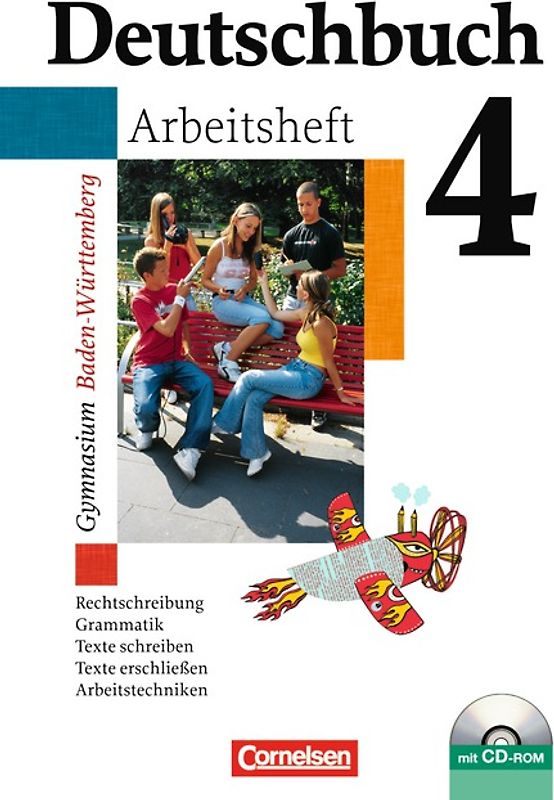 Deutschbuch Gymnasium - Baden-Württemberg - Bisherige Ausgabe / Band 4: 8. Schuljahr - Arbeitsheft mit Lösungen und Übungs-CD-ROM