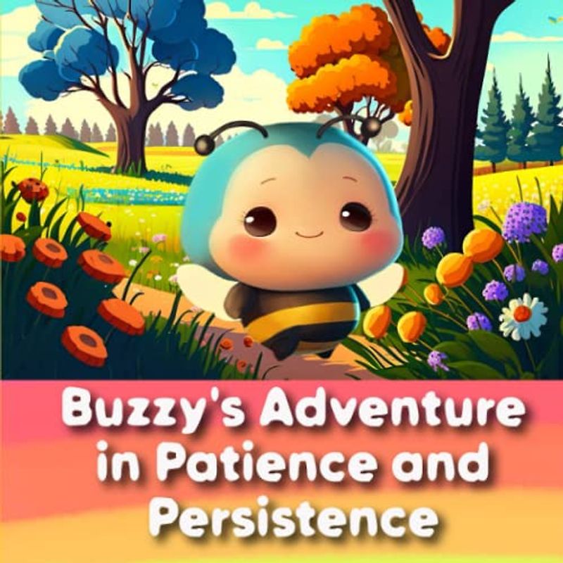 Buzzy's Adventure in Patience and Persistence: A fun short story book for toddlers, kindergarten, preschoolers and first graders, 32 Pages